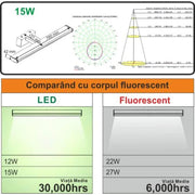 LED Bathroom Wall Light Vitya 15W 6400K 78cm IP44 White 