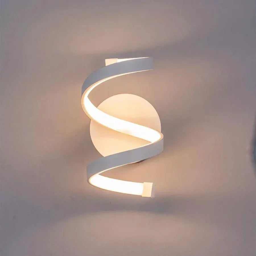 Ceren 24W LED Wall Lamp, Silicone and Metal, White