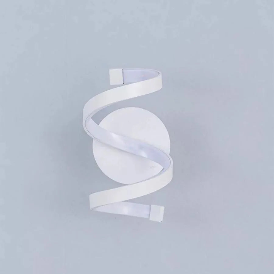 Ceren 24W LED Wall Lamp, Silicone and Metal, White