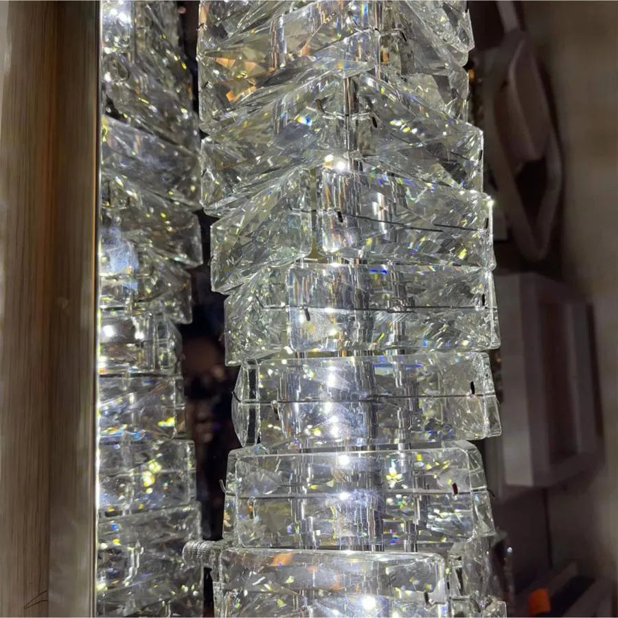 Betina Crystal LED Wall Lamp 32W Silver 