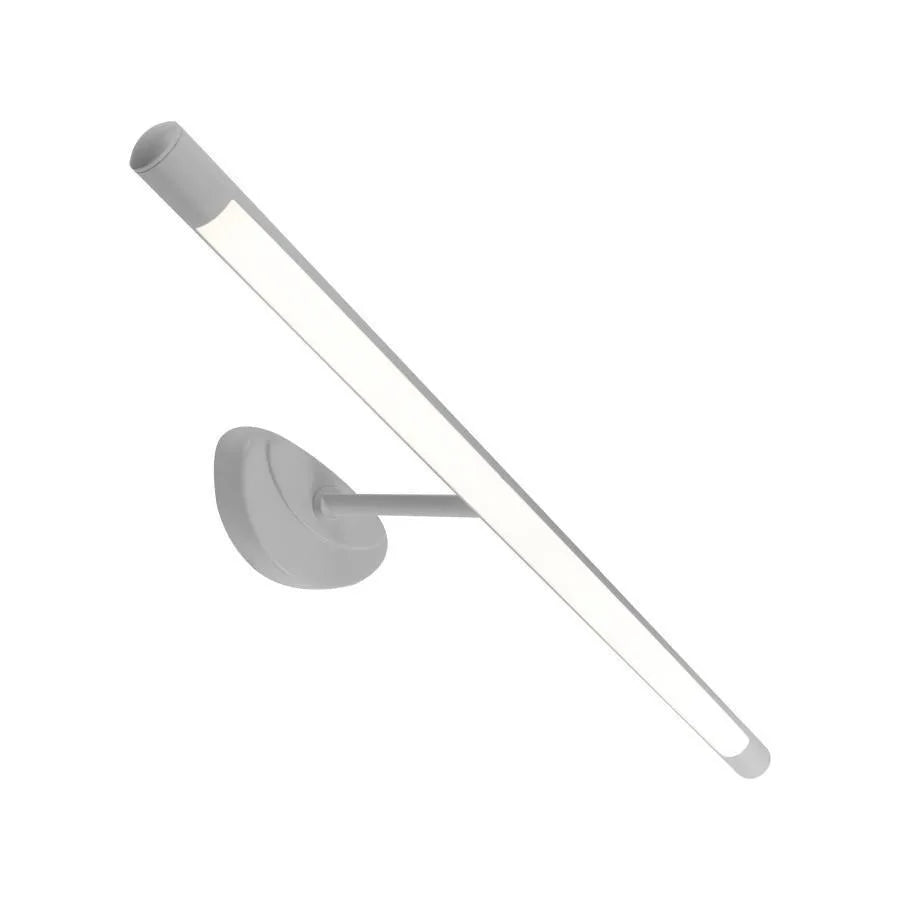 Jedi LED Bathroom Wall Light, 20W, Metal, White and Gold