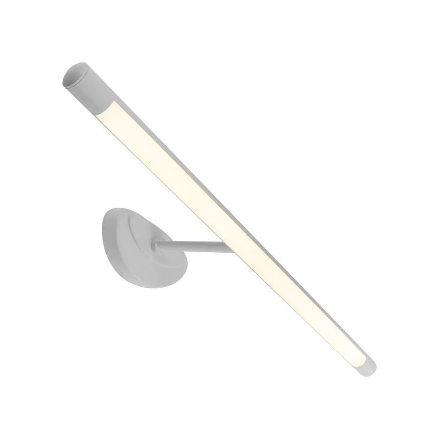 Jedi LED Bathroom Wall Light, 20W, Metal, White and Gold