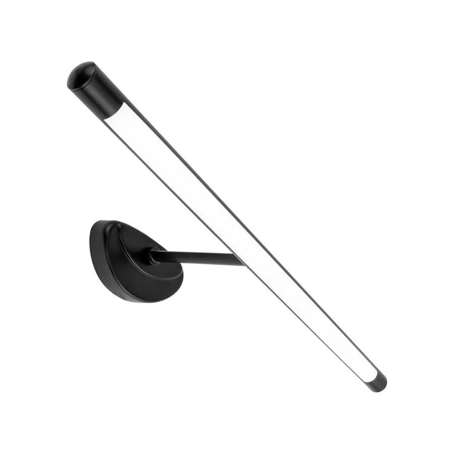 Sith LED Bathroom Wall Light, 20W, Metal, Black and Gold