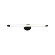 Sith LED Bathroom Wall Light, 20W, Metal, Black and Gold