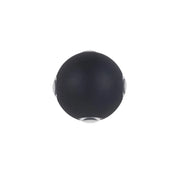 Abdera 4W IP65 Outdoor LED Wall Light Black