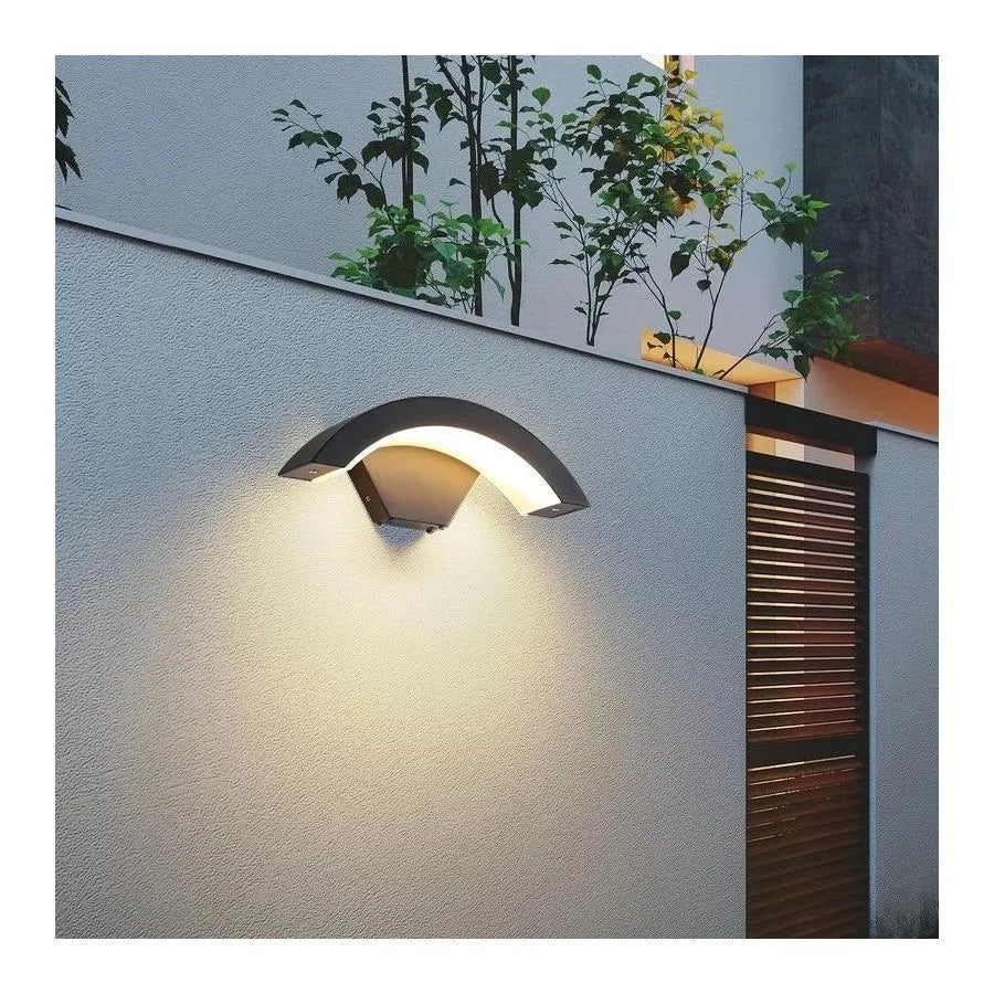 Outdoor LED lamp Harera, 12W, Metal, Black