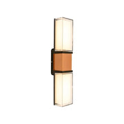 Kaala Outdoor LED Wall Lamp, 10W, Metal, Gold and Black