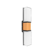 Kaala Outdoor LED Wall Lamp, 10W, Metal, Gold and Black