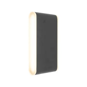Velsi Outdoor LED Wall Light, 12W, Metal, Black