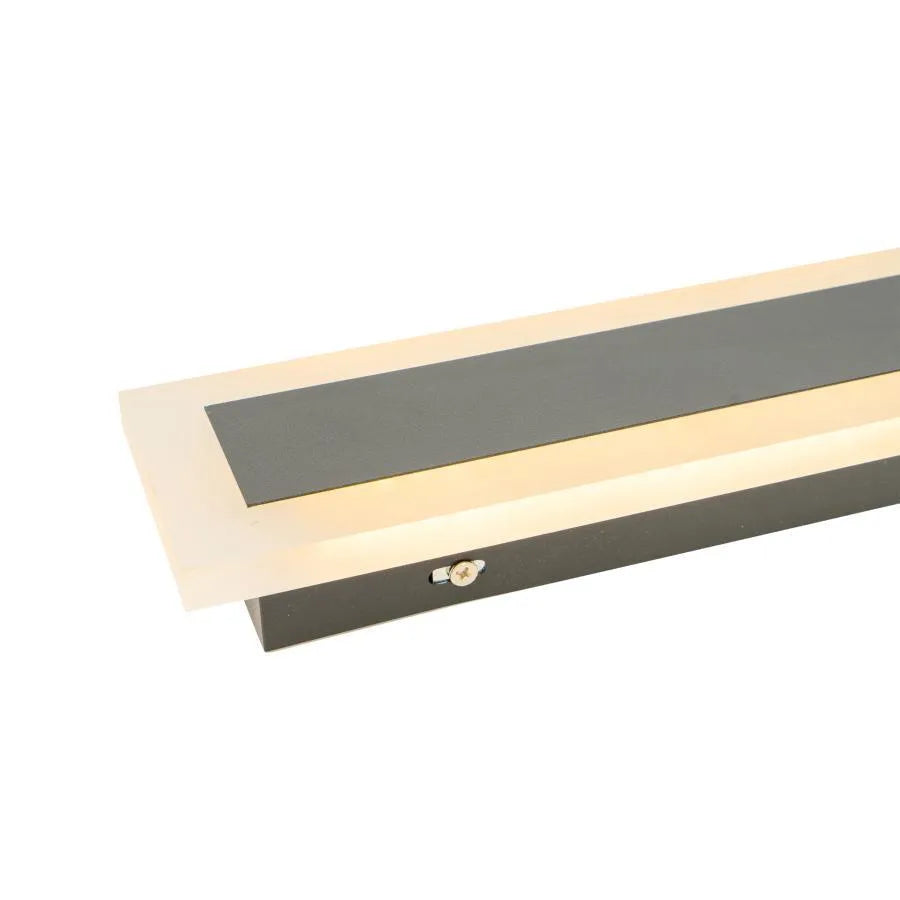 LED Wall Lamp Delaila 22W Black White