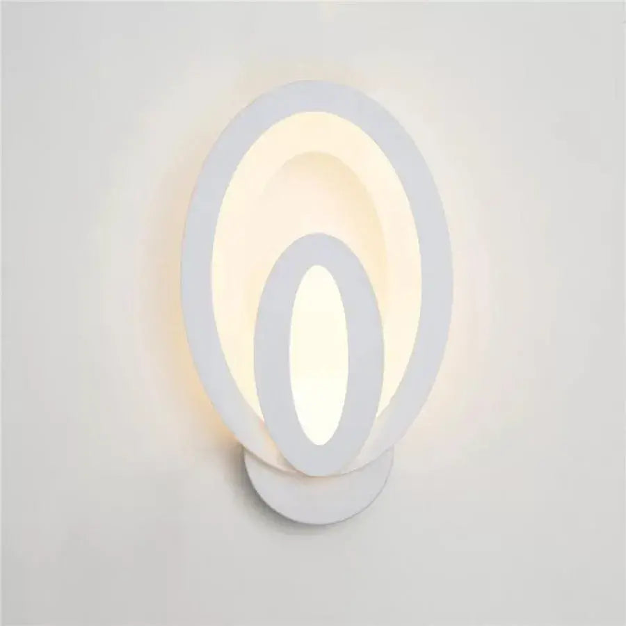 Delta LED Wall Lamp, 12W, White, Cold/Warm/Neutral Light