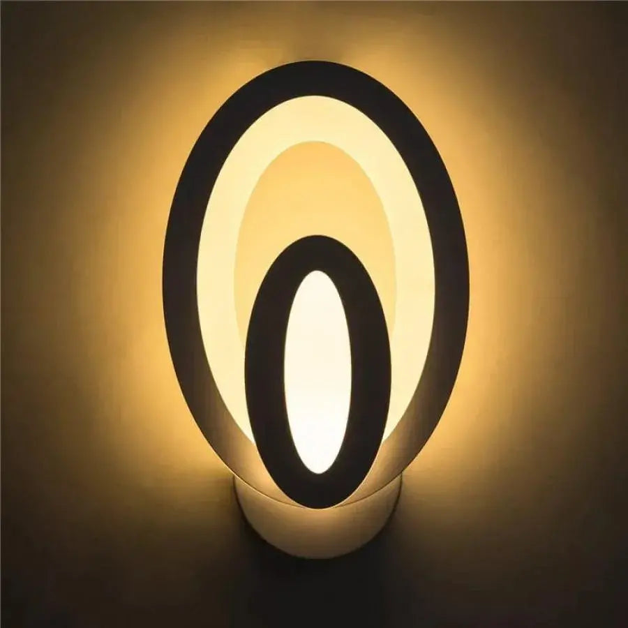 Delta LED Wall Lamp, 12W, White, Cold/Warm/Neutral Light