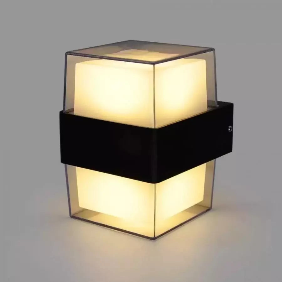 LED Outdoor Wall Lamp Kennedy 12W Black White