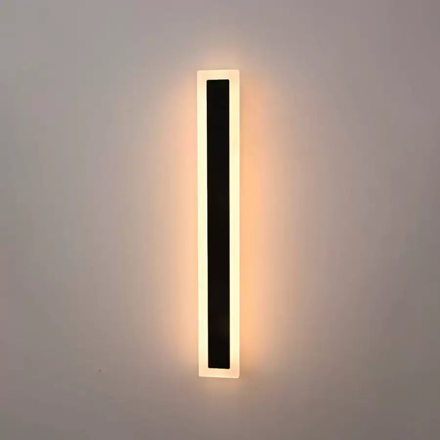 Marcus 24W Outdoor LED Wall Lamp Black White
