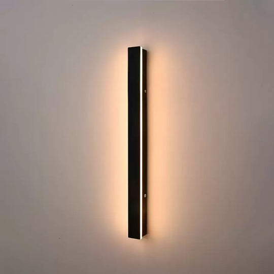 Soren 16W Outdoor LED Wall Light Black White Outdoor Wall Lights Default Title Alessandro Design