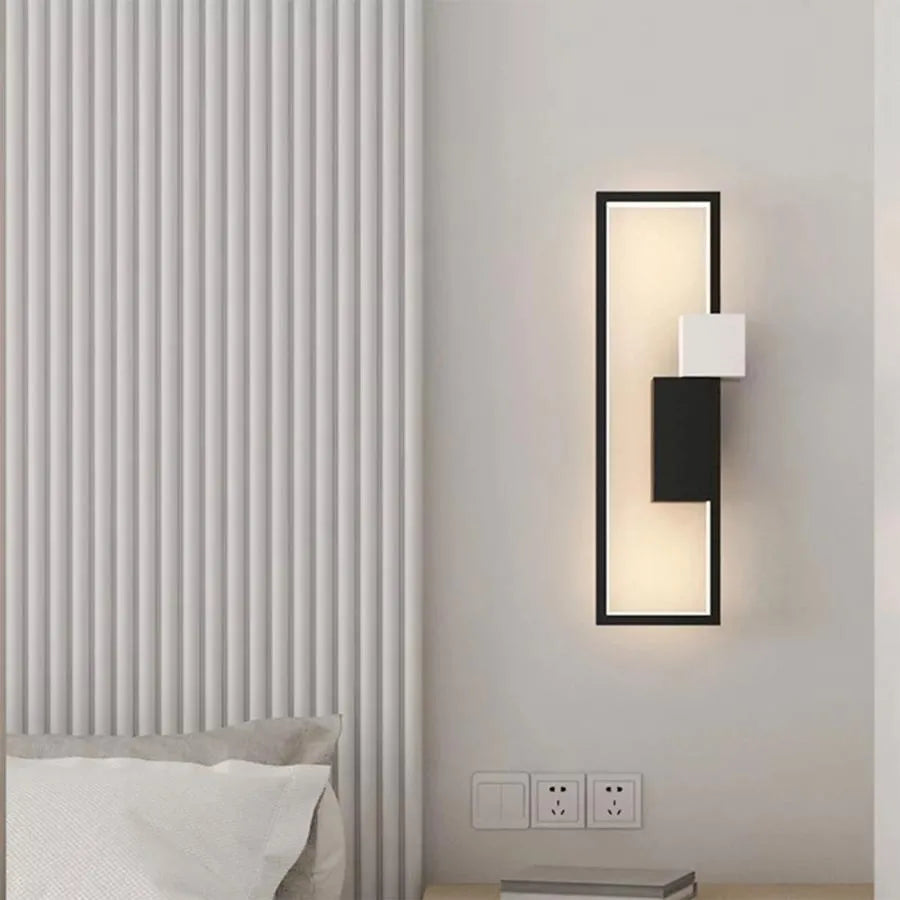 Gizeh LED Wall Lamp 17W, Black