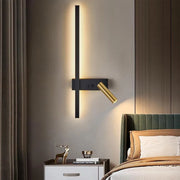 Glory LED Wall Lamp 9W Black Gold