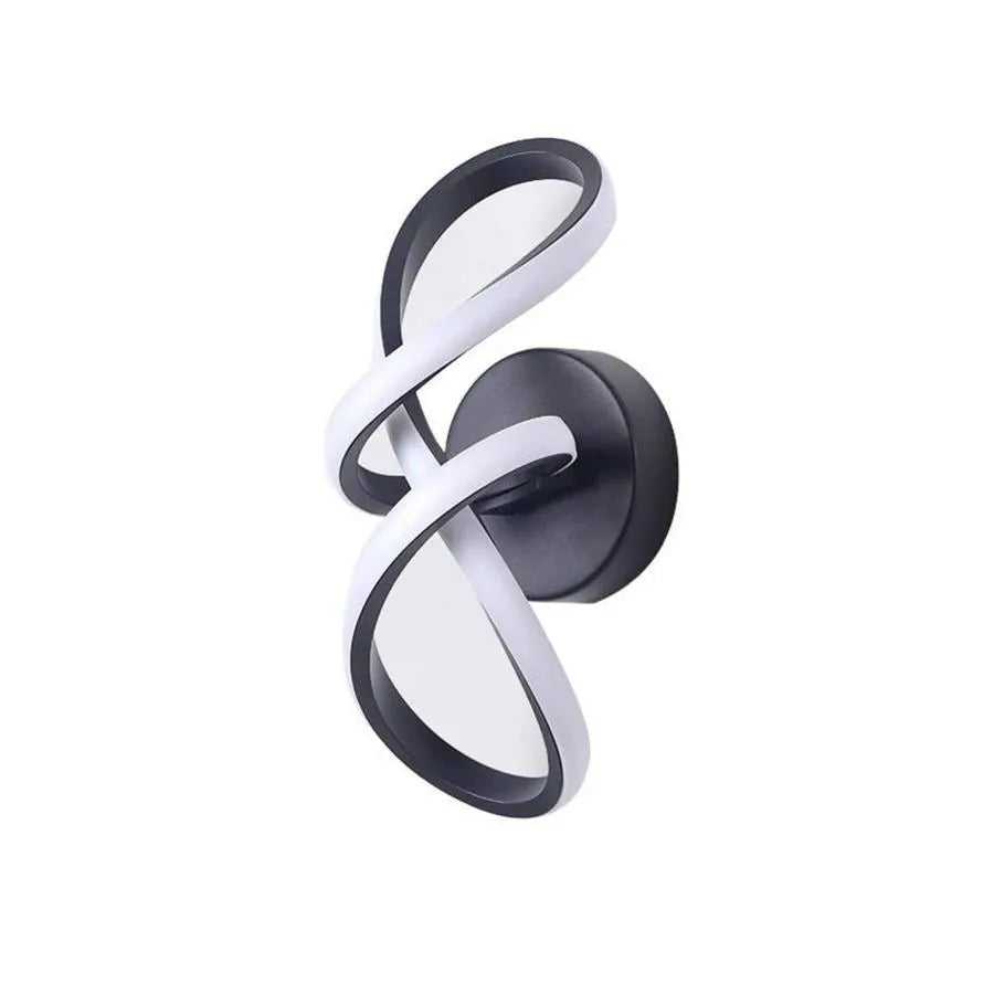 Isaura LED Wall Lamp 23W Black White
