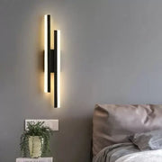 Lyra LED Wall Lamp, 18W, Acrylic, Black and White