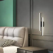 Lyra LED Wall Lamp, 18W, Acrylic, Black and White