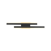 Lyra LED Wall Lamp, 18W, Acrylic, Black and White