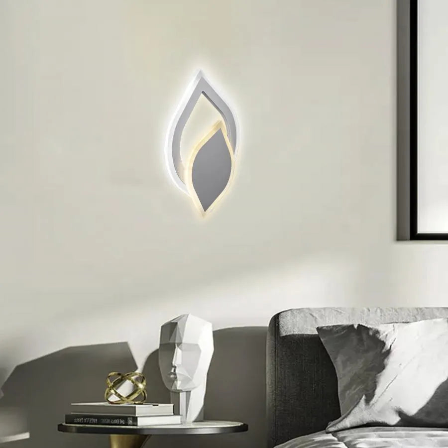 Nina LED Wall Lamp, 10W, Cold/Warm/Neutral Light, White 