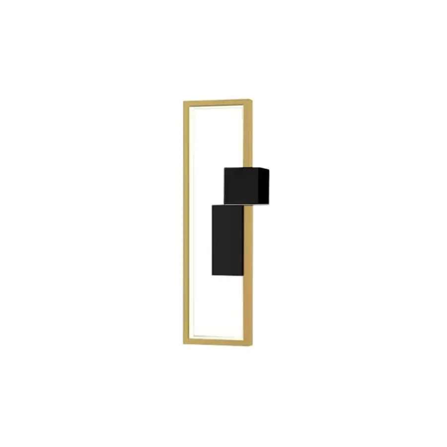 Nissa LED Wall Lamp 17W Gold Black