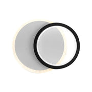 Apply LED Smalon, 27W, 2 circles, cold/hot/neutral light, black and white