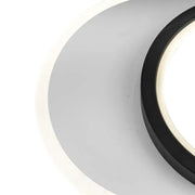 Apply LED Smalon, 27W, 2 circles, cold/hot/neutral light, black and white