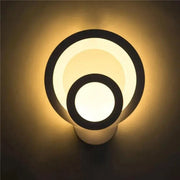 Urbanist LED Wall Lamp 19W Round Cold/Warm/Neutral Light Acrylic and White Metal