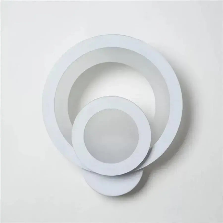 Urbanist LED Wall Lamp 19W Round Cold/Warm/Neutral Light Acrylic and White Metal