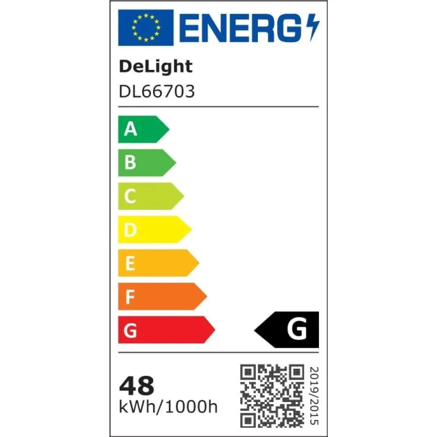 LED strip R2835 9.6W/m 12V 5m IP20 6400K