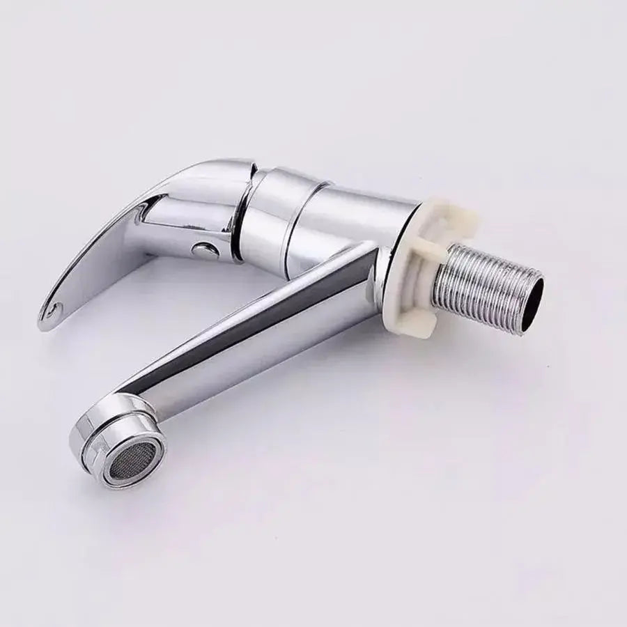 Cold Water Faucet, Alloy, Chrome, Quick Release 