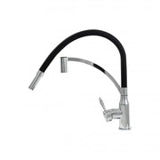 Kitchen Faucet, Sanitary Brass, Black with Chrome, WZX/2019