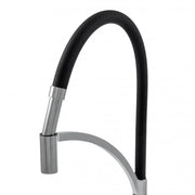 Kitchen Faucet, Sanitary Brass, Black with Chrome, WZX/2019