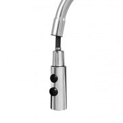 Kitchen Faucet with Pull-out Shower Sanitary Brass Silver CF/1035/C 