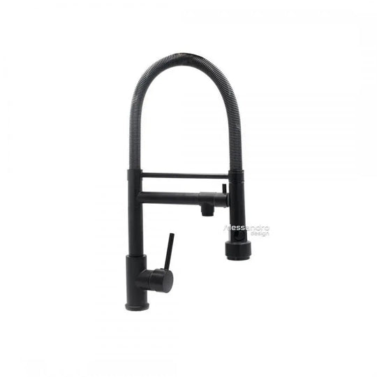 Kitchen Faucet, Stainless Steel and Black Brass, YD/302 Kitchen Faucets Default Title Alessandro Design