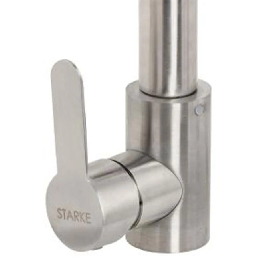 Kitchen Faucet, SUS304 Stainless Steel, Satin Finish, CF012