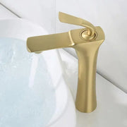 Basin Faucet, Sanitary Brass, Gold, OD/2066