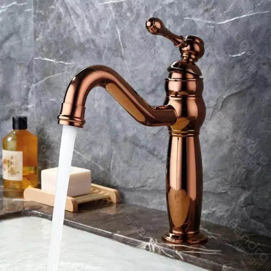Basin Faucet, Sanitary Brass, Bronze, CF/1017