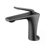 Basin Faucet, Sanitary Brass, Satin Grey, 10007N