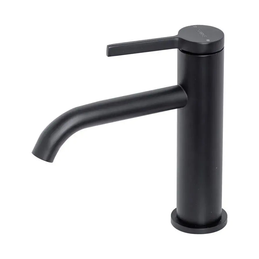 Basin Faucet, Sanitary Brass, Black, 7237H