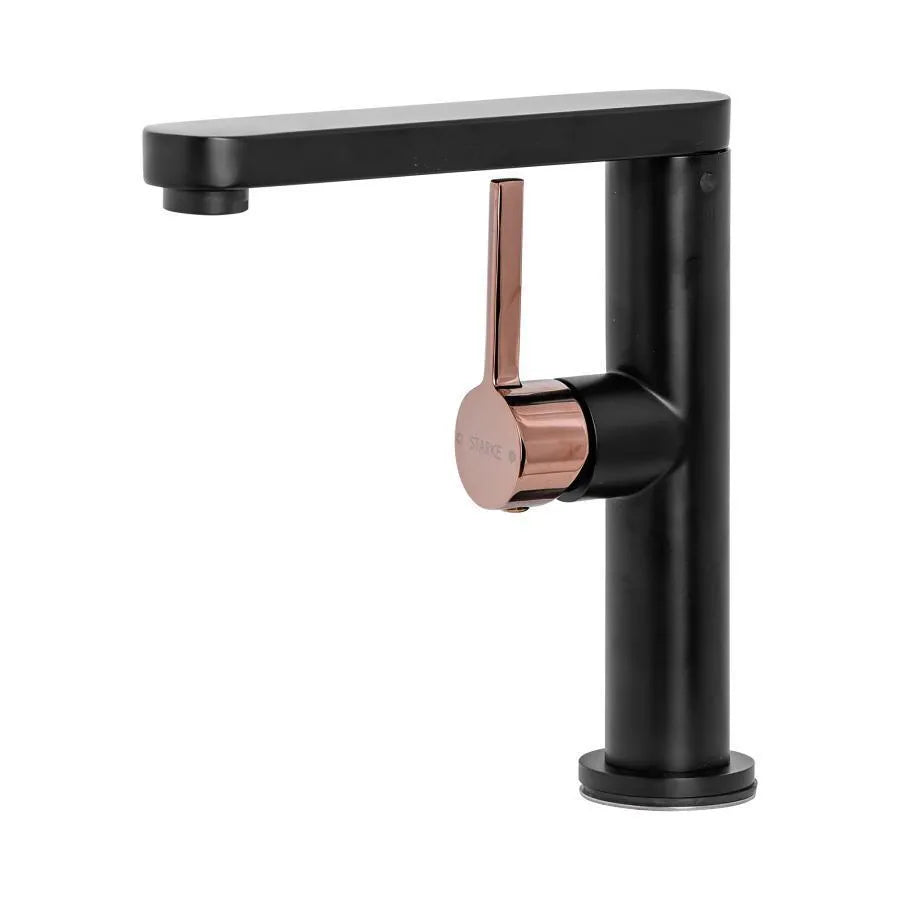 Basin Faucet, Sanitary Brass, Black, 9107H/M