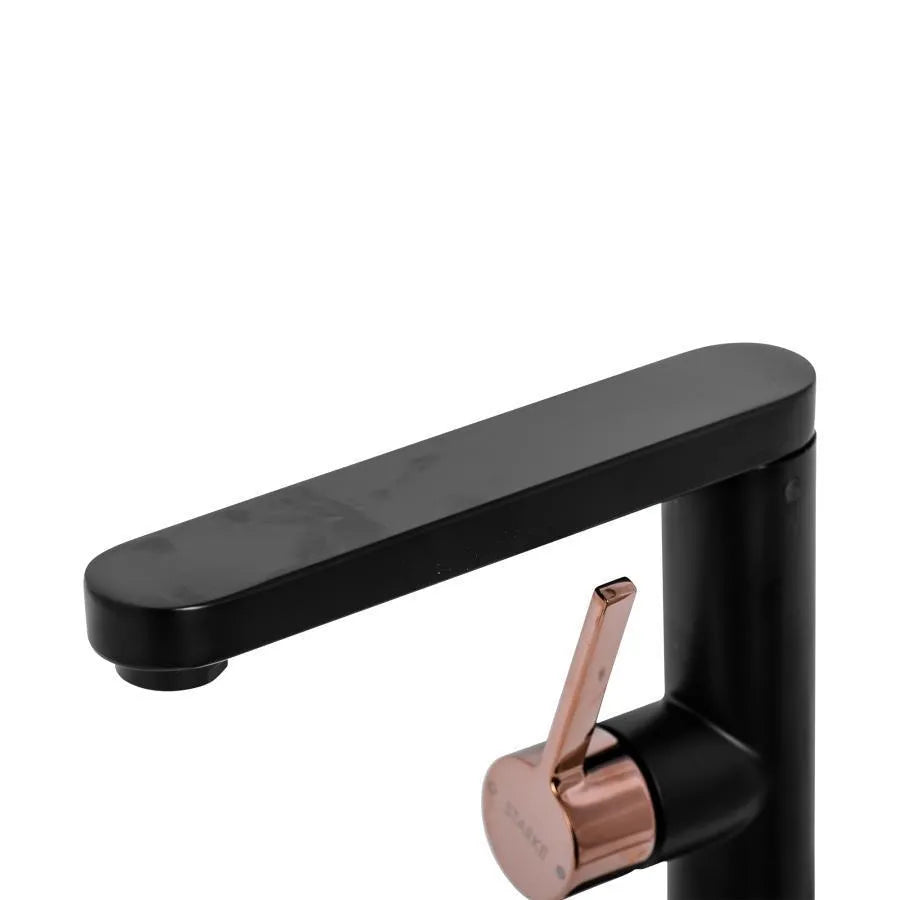 Basin Faucet, Sanitary Brass, Black, 9107H/M