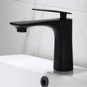 Basin Faucet, Sanitary Brass, Black, CF2025