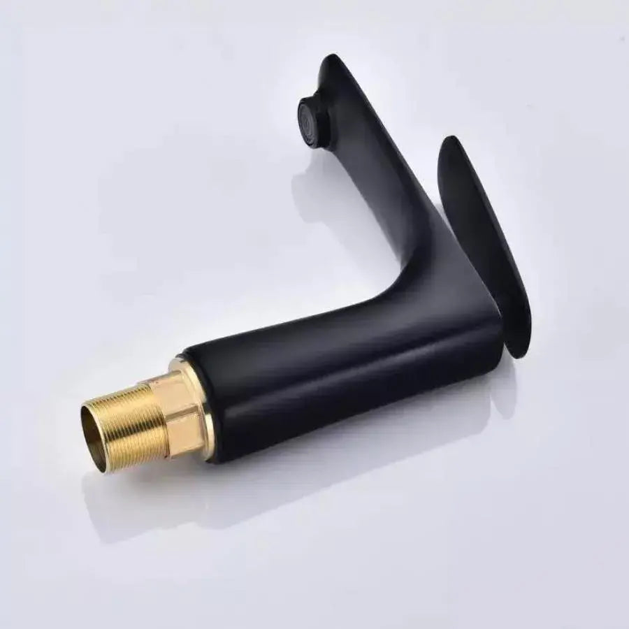Basin Faucet, Sanitary Brass, Black, CF2025