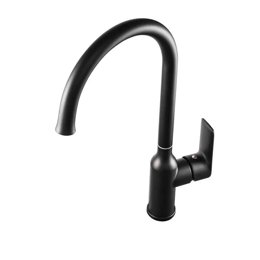 Basin Faucet, Sanitary Brass, Black, LJS/225B