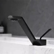 Basin Faucet, Sanitary Brass, Black, MP017H
