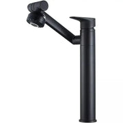 Basin Faucet, Sanitary Brass, Black, OD/2028