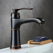 Basin Faucet, Sanitary Brass, Black, OD01/B